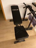 Fitnessmateriaal (bench, training station, pull up bar), Sport en Fitness, Fitnessmaterialen, Ophalen, Zo goed als nieuw