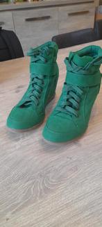 Groene schoenen met sleehak maat 40, Kleding | Dames, Schoenen, Groen, Gedragen, Schoenen met hoge hakken, Ophalen