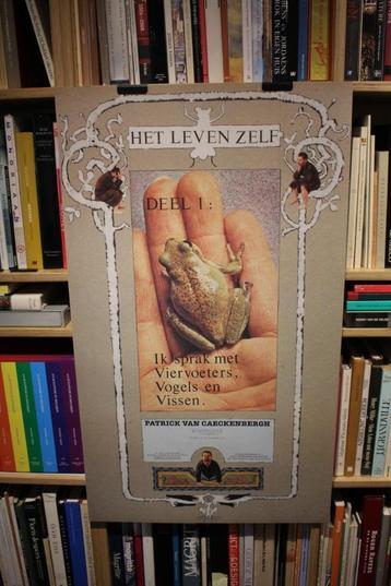 Patrick Van Caeckenbergh “Het leven zelf Deel I affiche 1993 beschikbaar voor biedingen