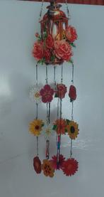 Grote bloemenbel gemaakt van acryl en strass, Tuin en Terras, Ophalen of Verzenden, Nieuw