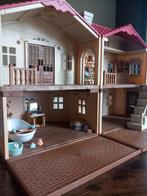 Sylvanian familie herenhuis met extra's, Ophalen of Verzenden, Zo goed als nieuw