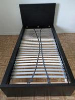 Eenpersoonbed zwart Malm IKEA, Ophalen, Zwart, Zo goed als nieuw, Malm by Ikea