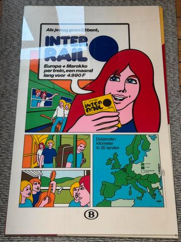 4 originele posters van de NMBS/NMBS beschikbaar voor biedingen