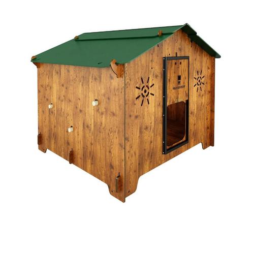 Trespa Kippenhok / Chalet 2XL - Cucciolotta, Dieren en Toebehoren, Pluimvee | Toebehoren, Nieuw, Kippenhok of Kippenren, Ophalen of Verzenden