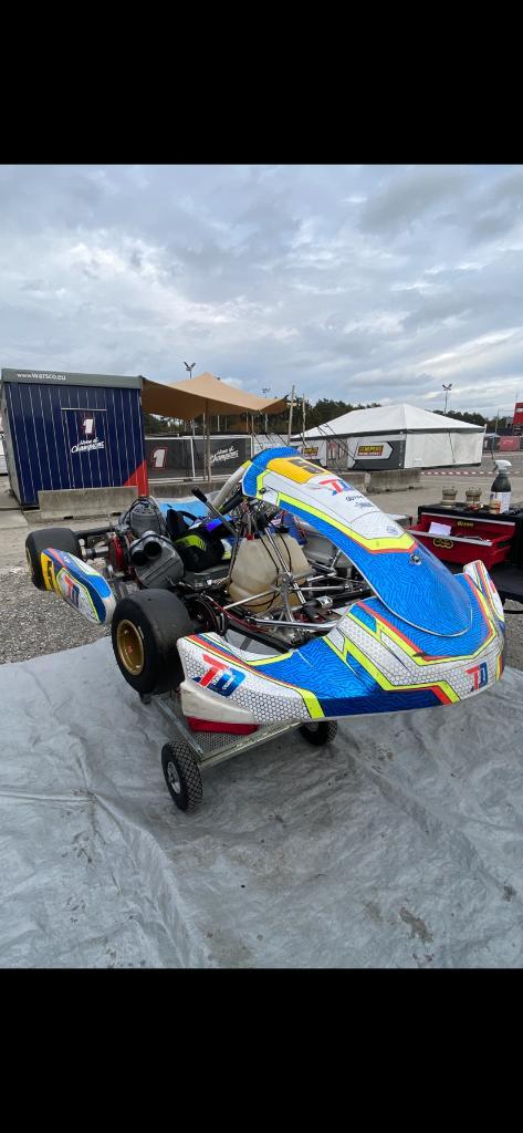 KZ TD Racing/TM kz r1, Sport en Fitness, Karting, Gebruikt, Kart, Ophalen