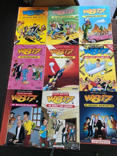 9 Strips W817, Boeken, Stripverhalen, Gelezen, Meerdere stripboeken, Ophalen of Verzenden