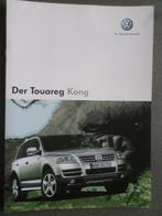 Volkswagen VW Touareg V10 TDI King Kong Brochure, Volkswagen, Ophalen of Verzenden