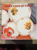 Spaghetti borden set. 5-delig, Huis en Inrichting, Ophalen, Zo goed als nieuw, Bord(en)
