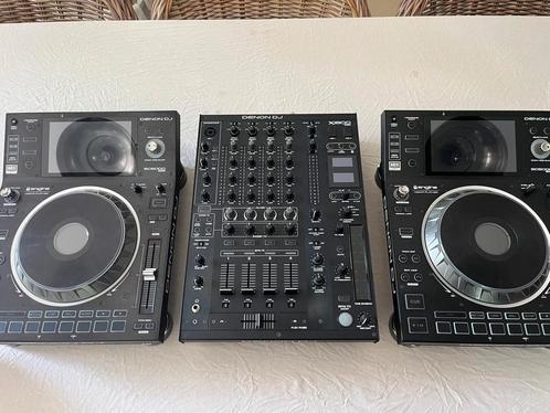 Denon DJ set : 2x DJ SC5000 Prime + 1x DJ X1800 Prime, Muziek en Instrumenten, Dj-sets en Draaitafels, Zo goed als nieuw, Denon