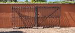 Metalen tuinpoort, Tuin en Terras, Ophalen, Gebruikt, Staal, 150 tot 200 cm