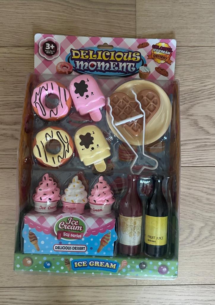 Delicious Moment-ijsaccessoires en ijsaccessoires, Kinderen en Baby's, Speelgoed | Speelkeukens, Nieuw, Speelkeuken-accessoire
