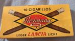 Parisiana Lancia cigarillos etalage pakje, Verzamelen, Ophalen of Verzenden, Zo goed als nieuw
