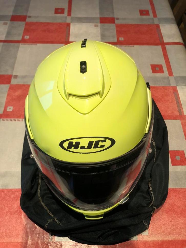Helm, systeemhelm met bluetooth, Motoren, Kleding | Motorhelmen, Dames, Heren, Systeemhelm, M, HJC, Tweedehands, Ophalen