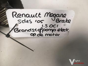 Renault Megane Break 1.5 DCI 2005  Brandstofpomp elektr. op  beschikbaar voor biedingen