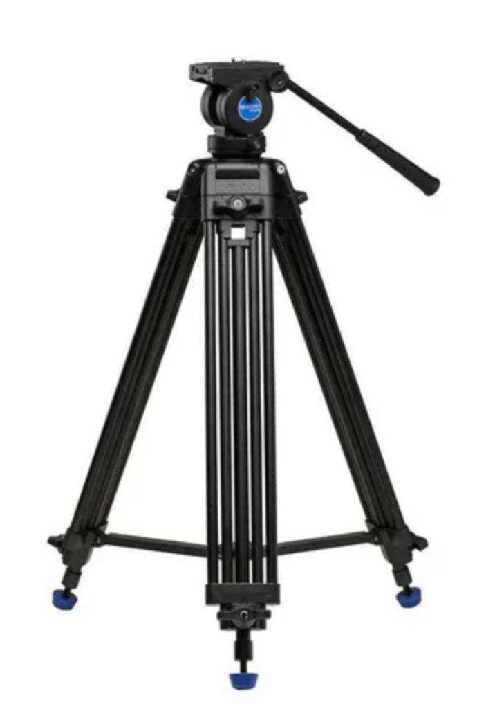 Professioneel videostatief Benro KH25N met draagtas, Audio, Tv en Foto, Fotografie | Statieven en Balhoofden, Zo goed als nieuw