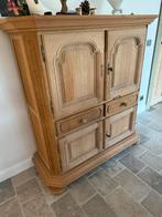 Eiken buffetkast (gezandstraald), Huis en Inrichting, Kasten | Buffetkasten, Ophalen, 100 tot 150 cm, 100 tot 150 cm, Eikenhout
