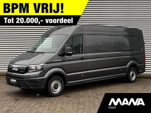 MAN TGE 35 3.180 177pk 2.0 Automaat L4H3 Airco Sensoren Came, Auto's, Bestelwagens en Lichte vracht, Bedrijf, Te koop, Achteruitrijcamera