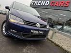 Volkswagen Sharan 2.0 TDi Highline 7 ZITPLAATSEN PANO CAM SL, Auto's, Monovolume, 4 cilinders, Blauw, 7 zetels