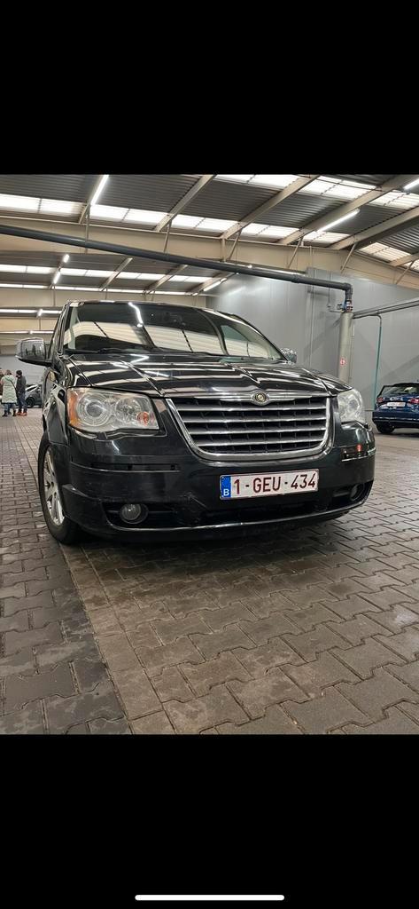 Chrysler grand voyager 2.8 crd, Auto's, Chrysler, Particulier, Grand Voyager, Diesel, Euro 4, Monovolume, 5 deurs, Automaat, Zwart