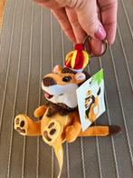 Stoffen sleutelhanger leeuw Bellewaerde nieuw, Enlèvement ou Envoi, Neuf