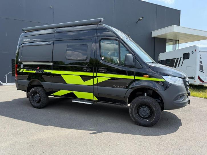 Hymer Grand Canyon S 600 4x4 CrossOver, Caravans en Kamperen, Mobilhomes, Bedrijf, tot en met 2, Buscamper of Camperbus, Hymer