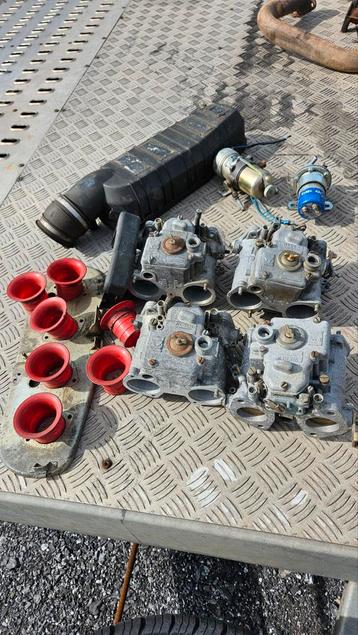 Onderdelen Peugeot 205 1300 rally carbus weber, airbox, po beschikbaar voor biedingen