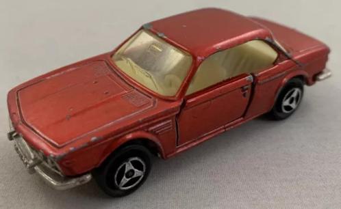 Majorette 235 BMW 3.0. CSI 1:60 Vintage 1973 Auto Model Rood, Hobby en Vrije tijd, Modelauto's | Overige schalen, Zo goed als nieuw