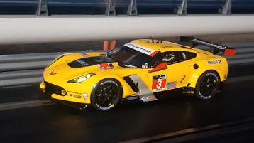 Chevrolet Corvette C7.R Carrera Evolution compat. Scalextric, Hobby & Loisirs créatifs, Enlèvement ou Envoi, Utilisé, Voiture