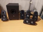 Logitech surround systeem Z506, Computers en Software, Pc speakers, Ophalen, Gebruikt, Audiokanaal 5.1, Logitech