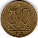 Brazilië : 50 Centavos 1955  KM#563  Ref 16173, Postzegels en Munten, Ophalen of Verzenden, Zuid-Amerika, Losse munt