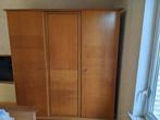 kleerkast vintage in massief hout, Ophalen, Gebruikt