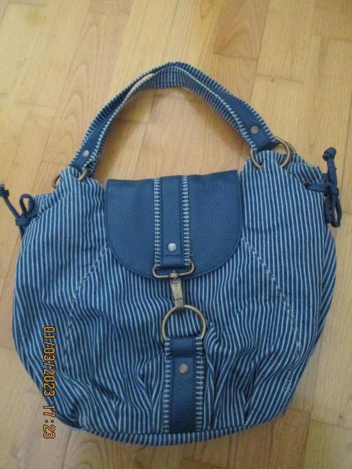 Sac à main ou d’épaule bleu jeans, Handtassen en Accessoires, Tassen | Damestassen, Gebruikt, Handtas, Blauw, Ophalen of Verzenden