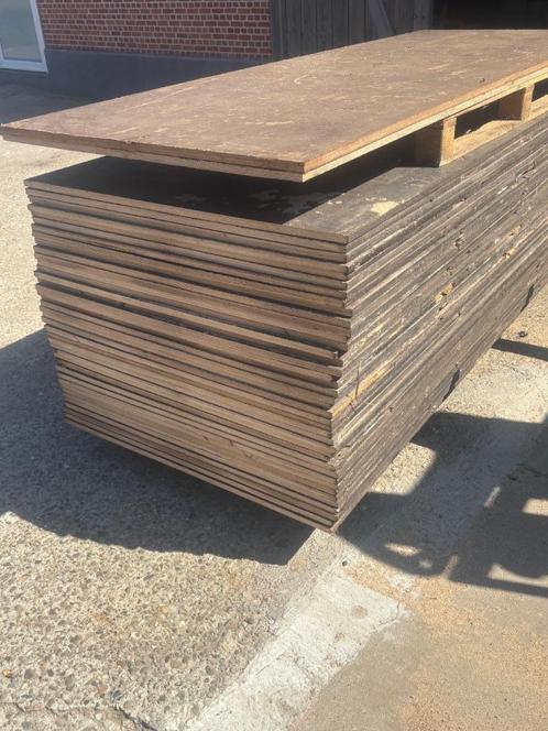 Betonplex betonplexplaten platen, Doe-het-zelf en Bouw, Platen en Panelen, Gebruikt, Betonplex, Minder dan 20 mm, Ophalen