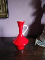 Vintage vaasje. Kleurrijk knalrood, Antiek en Kunst, Ophalen