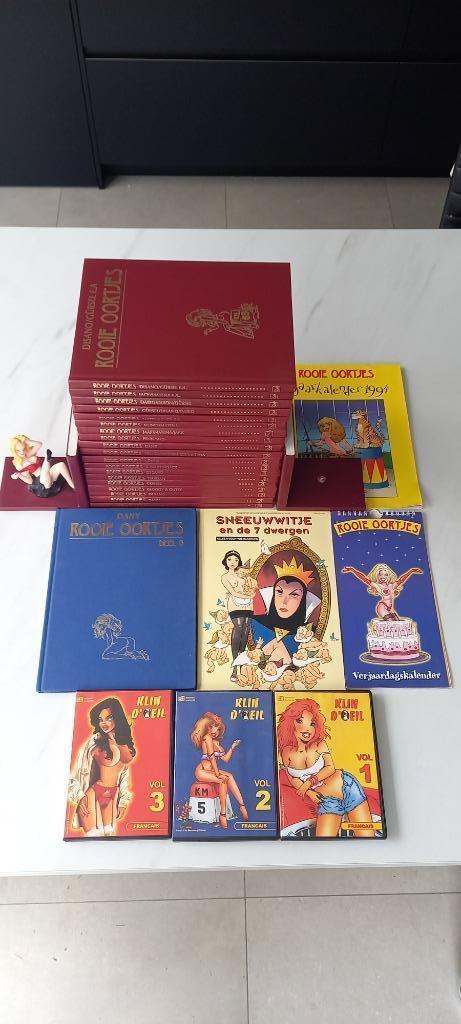 Rooie Oortjes 20 Strips HC 20kg + collector items, Boeken, Stripverhalen, Zo goed als nieuw, Meerdere stripboeken, Ophalen of Verzenden