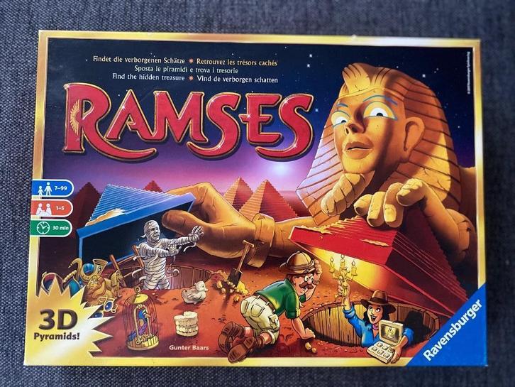 Gezelschapsspel Ramses, Hobby & Loisirs créatifs, Jeux de société | Jeux de plateau, Comme neuf, Enlèvement ou Envoi