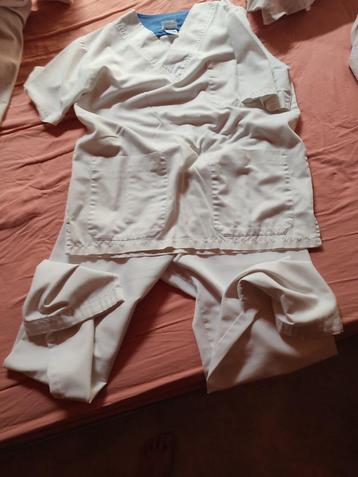 Tenue d'infirmière, Enlèvement ou Envoi, Sarco, Porté, Blanc