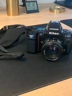 Nikon F-801s + Lens Tamron AF 28-200 mm  + Metz45CL-4, Ophalen, Zo goed als nieuw, Nikon