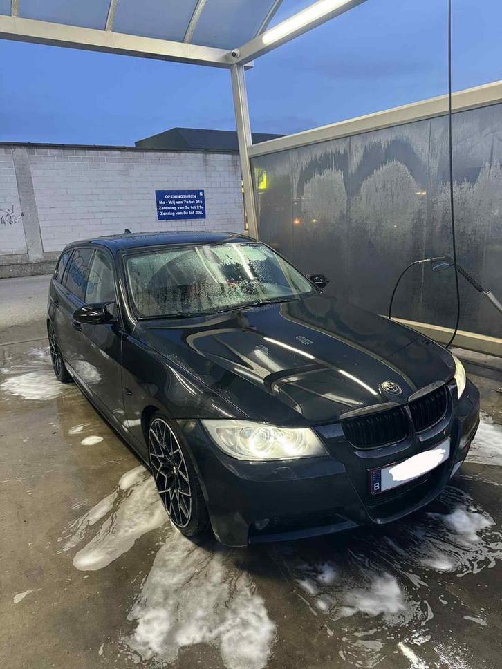 Bmw E91 335d M57, Autos, BMW, Particulier, Série 3, Adapté aux personnes handicapées, Diesel, Automatique, Noir, Brun, Cuir, Propulsion arrière