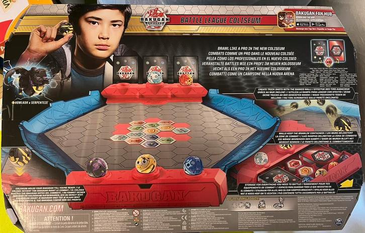 Bakugan armored Alliance battle league coloseum arena, Kinderen en Baby's, Speelgoed | Actiefiguren, Zo goed als nieuw, Ophalen