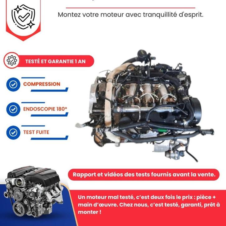 Complete jaguar xe xf 2.2d 190cv 224dt motor, Auto-onderdelen, Motor en Toebehoren, Jaguar, Nieuw, Ophalen of Verzenden