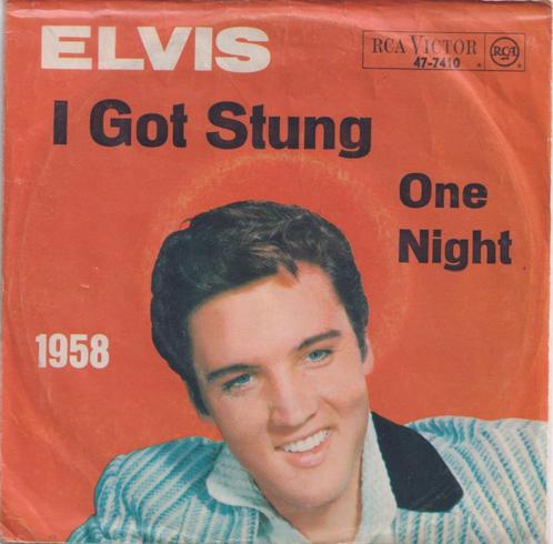 Elvis Presley – I got stung / One night - Single, Cd's en Dvd's, Vinyl Singles, Gebruikt, Single, Pop, 7 inch, Ophalen of Verzenden