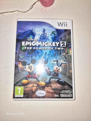 Disney Epic Mickey 2 De kracht van twee Wii beschikbaar voor biedingen