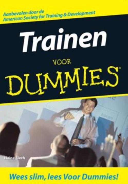 Trainen voor dummies elaine biech 393 blz, Boeken, Sportboeken, Zo goed als nieuw, Ophalen of Verzenden