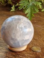Mooie Blauwe Calciet Bol - 8,5 CM - 1.045 g !, Enlèvement ou Envoi, Minéral