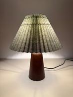 Olivia Verde Tafellamp - Gevouwen Stoffen Kap in Olijfgroen, Verzenden, Nieuw