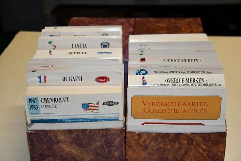 VERZAMELKAARTEN COLLECTIE AUTO'S, Verzamelen, Automerken, Motoren en Formule 1, Zo goed als nieuw, Auto's, Ophalen of Verzenden