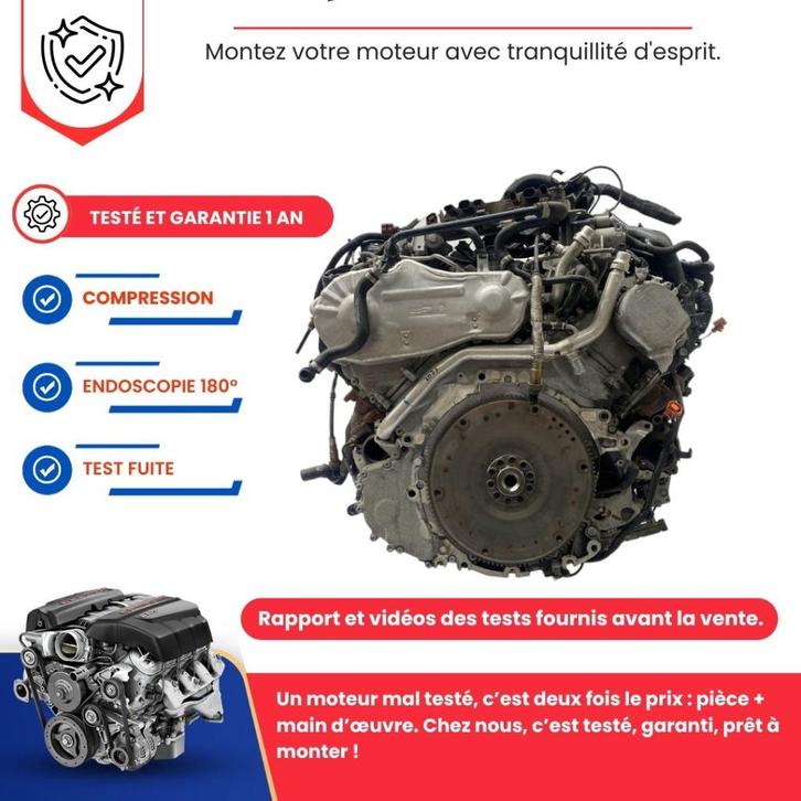 Moteur audi a8 d4 4.2 v8 tdi 351cv cds, Autos : Pièces & Accessoires, Moteurs & Accessoires, Audi, Neuf, Enlèvement ou Envoi