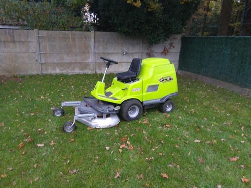 Grillo Zitmaaier frontmaaier, Tuin en Terras, Zitmaaiers, Zo goed als nieuw, 90 tot 120 cm, Elektrische starter, Mulchfunctie