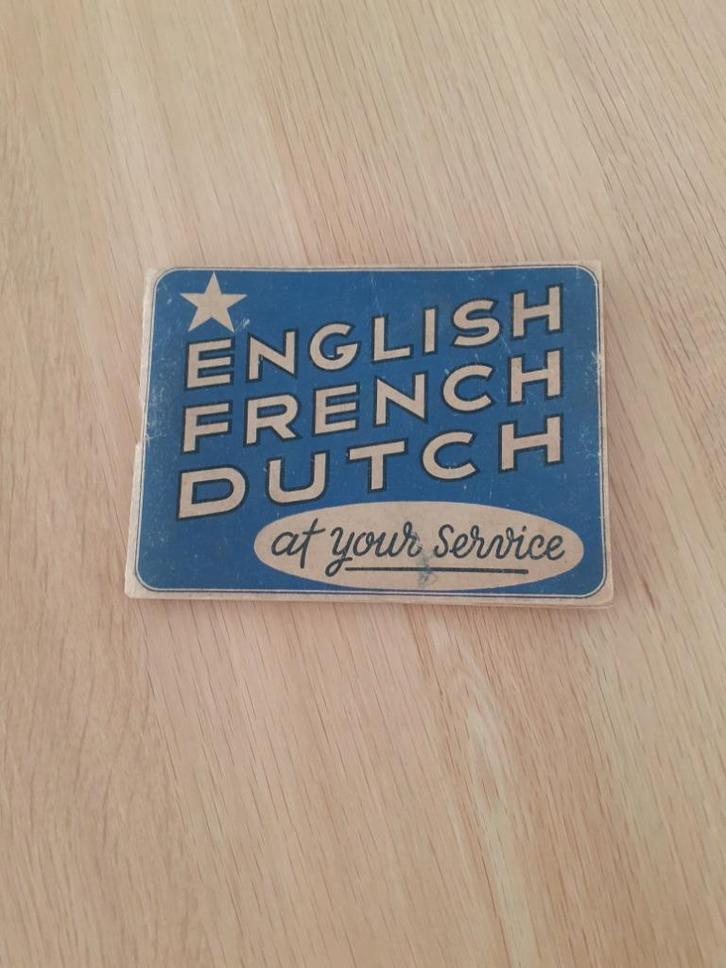 Engels Woordenboekje (verzamelobject), Verzamelen, Overige Verzamelen, Ophalen of Verzenden